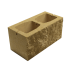 Блок колотый 390х190х190 сахара